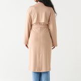 Double Breasted Knit Trench Coat (Dex)