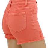 Casual Colored Denim Short (Grace & Lace)