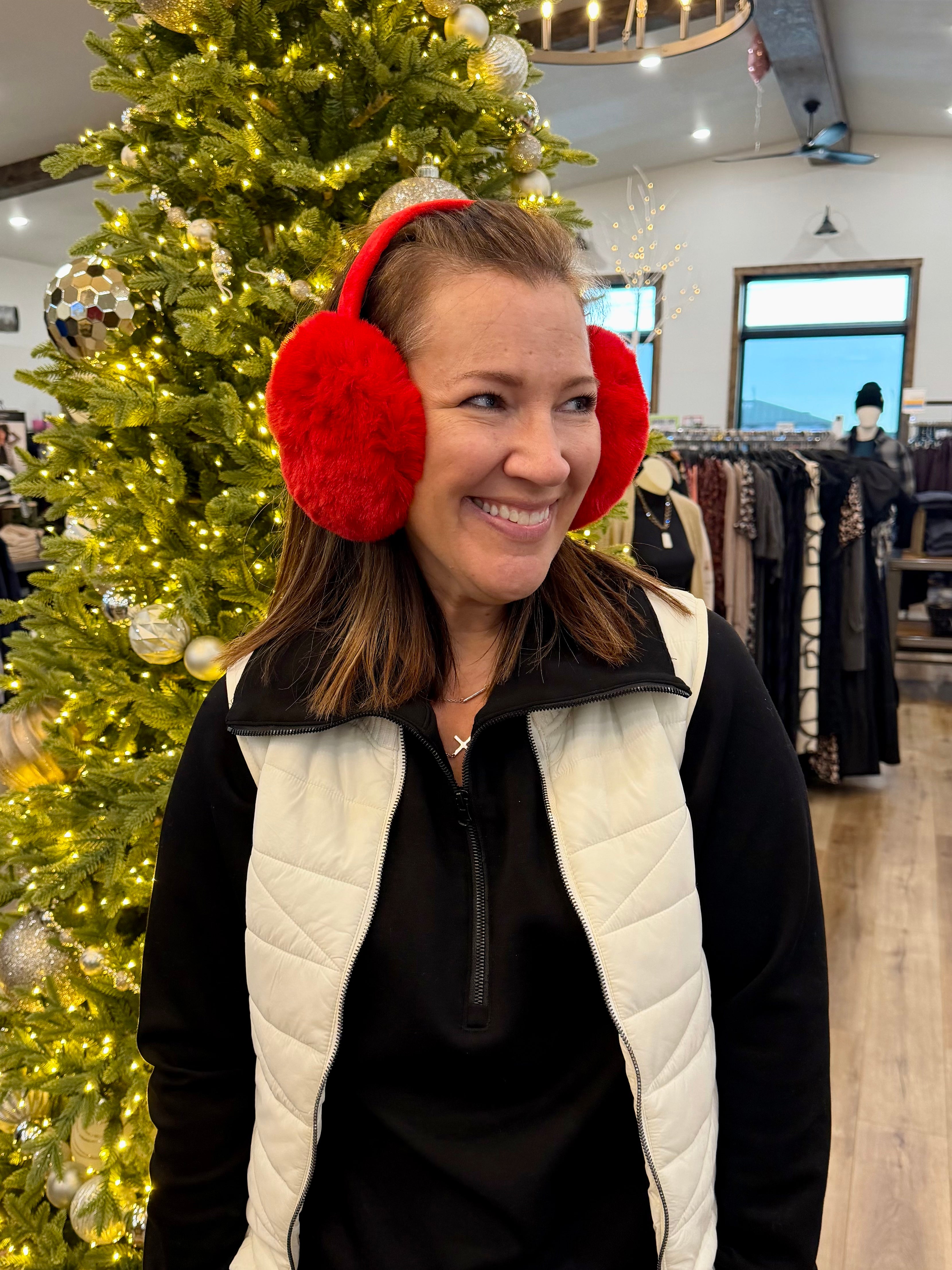 Faux Fur Ear Muffs