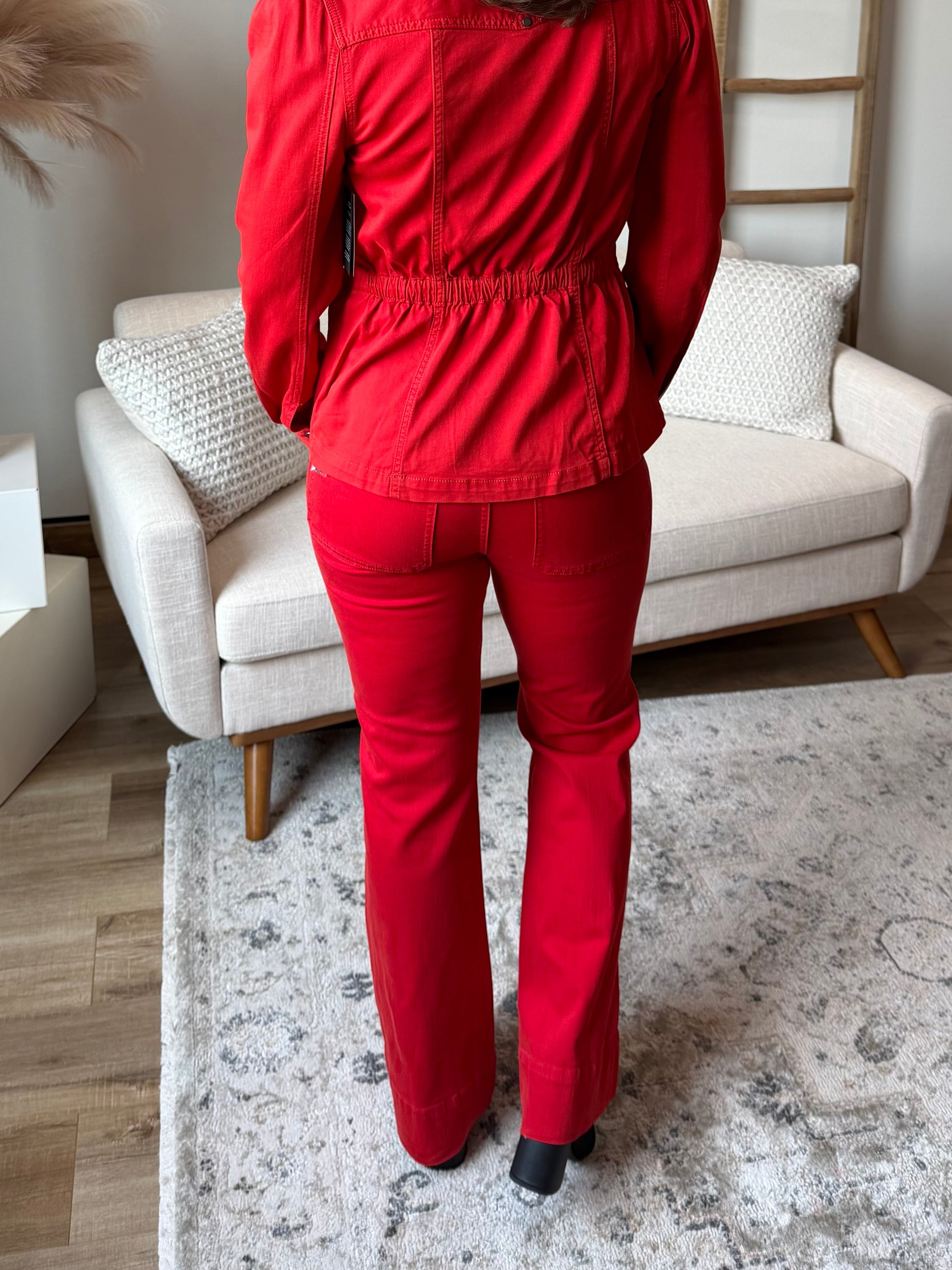 Lucy HR Clean Front Bootcut 32' Jean (Liverpool)