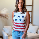 Vintage Stars & Stripes Tank