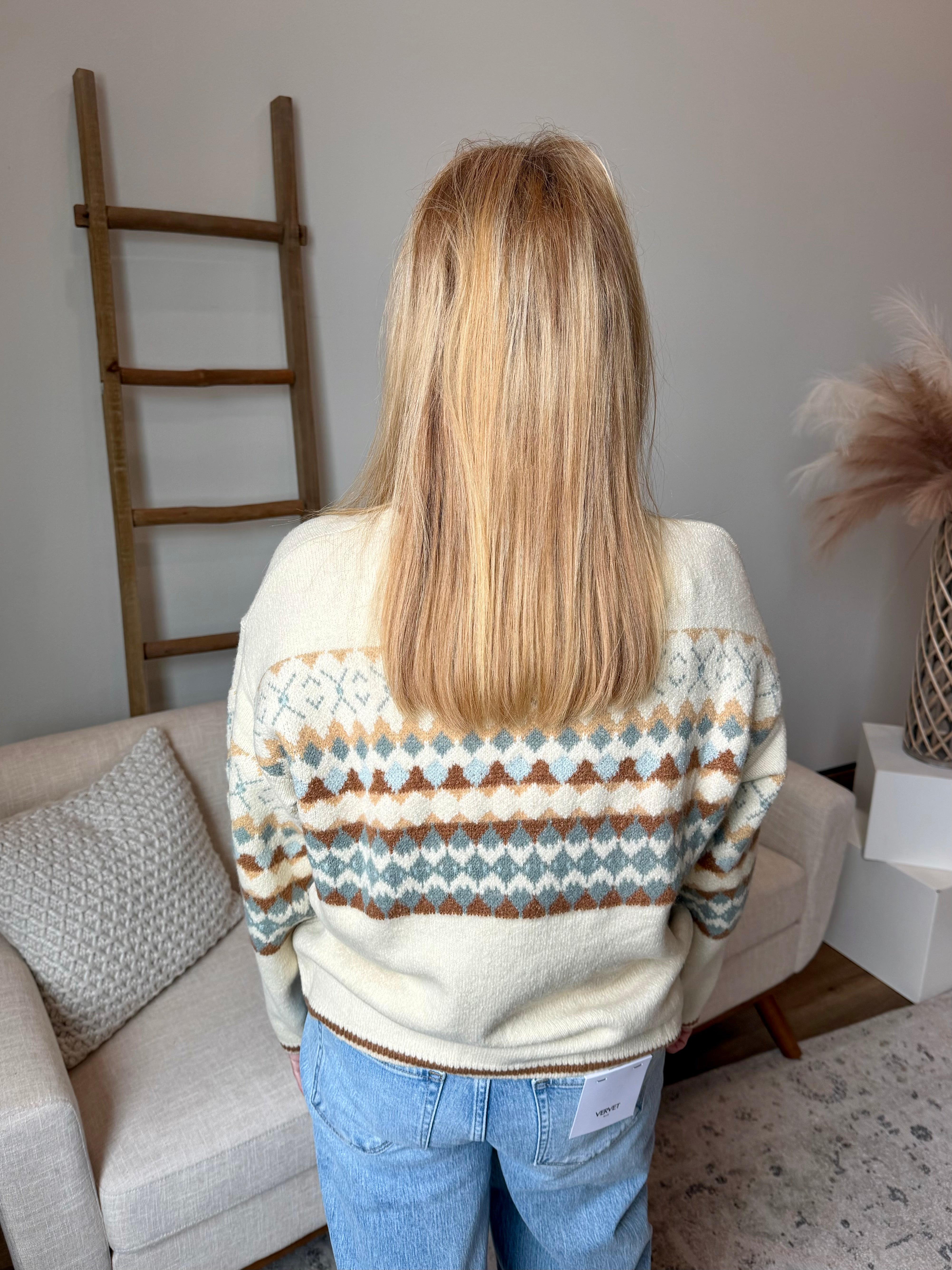 Cute & Cozy Patterned Sweater