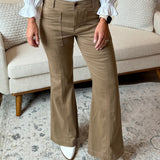 High Rise Flare w/Patch Pocket Pant (Liverpool)