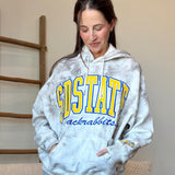 SDSU White Camo Oversized Hoodie