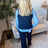 Sequin Sweater Vest (Dex)