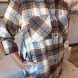 Cozy Brushed Shirt Jacket