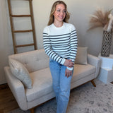 Braided Collar Sweater Top (Dex)