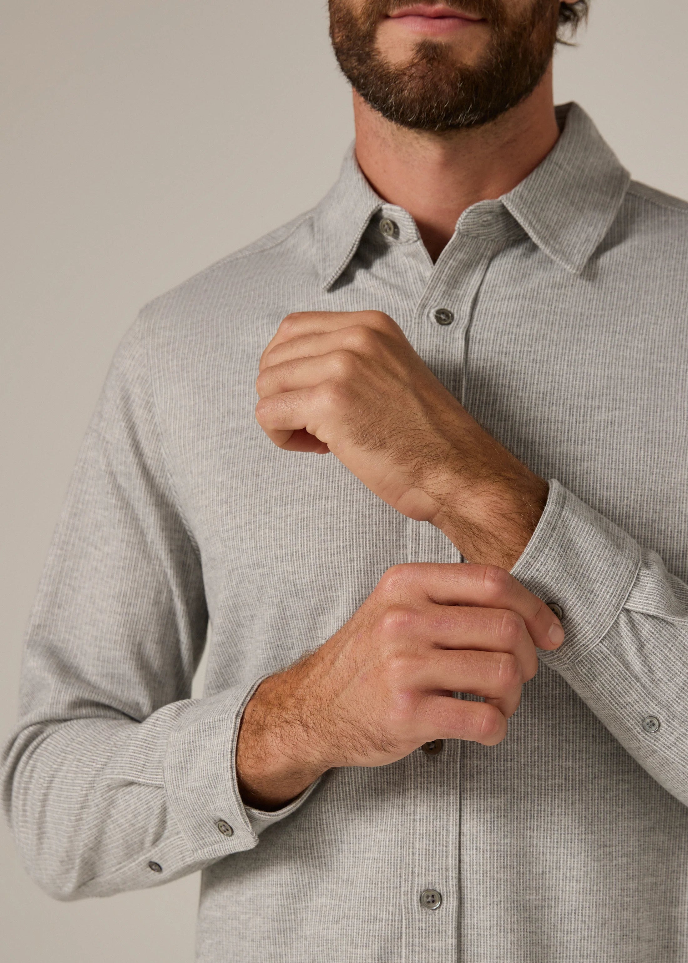 Men's Generation Heathered Knit Shirt (7 Diamonds)
