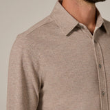 Men's Generation Heathered Knit Shirt (7 Diamonds)