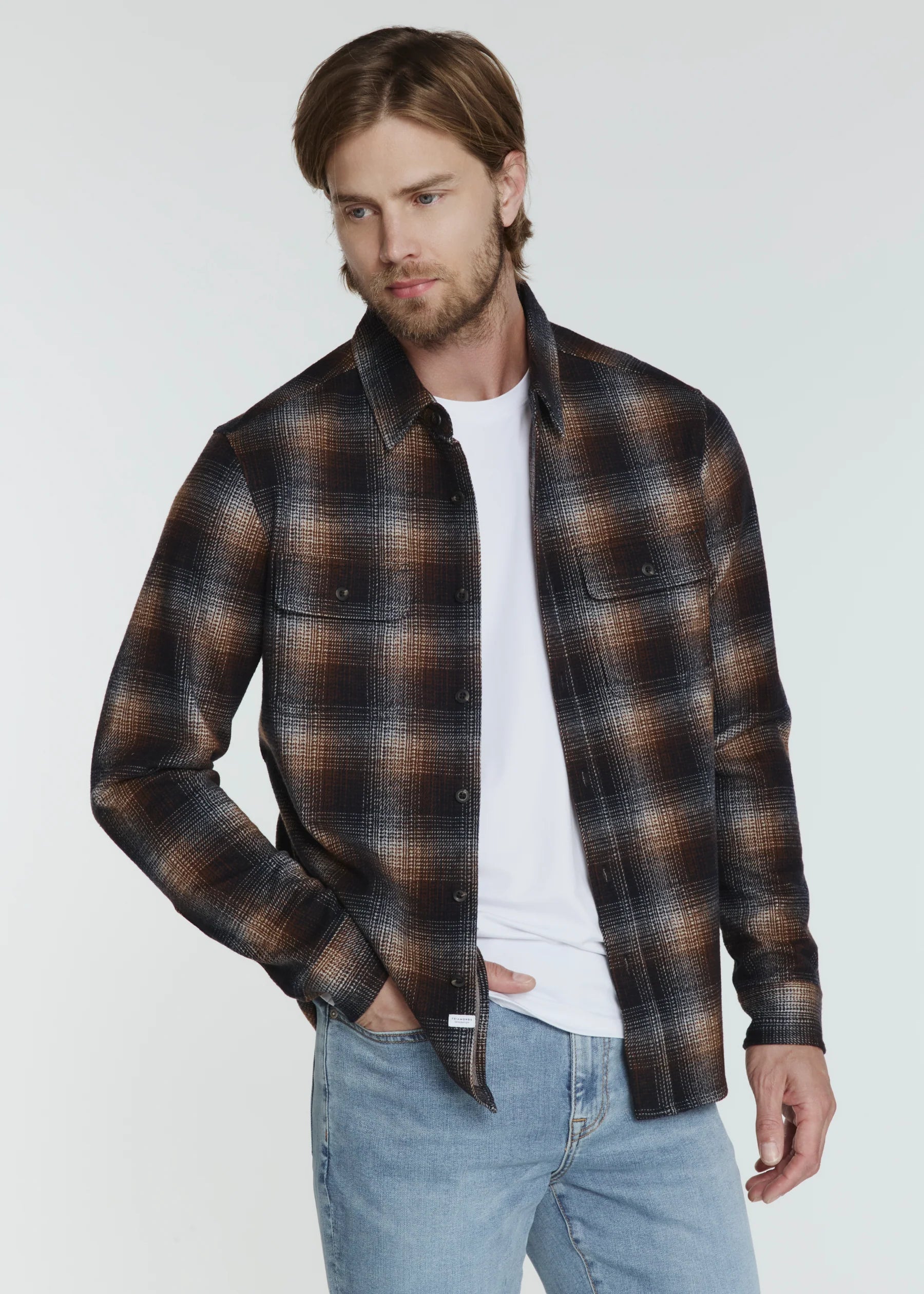 Generation Stretch Long Sleeve Shirt (7 Diamonds)