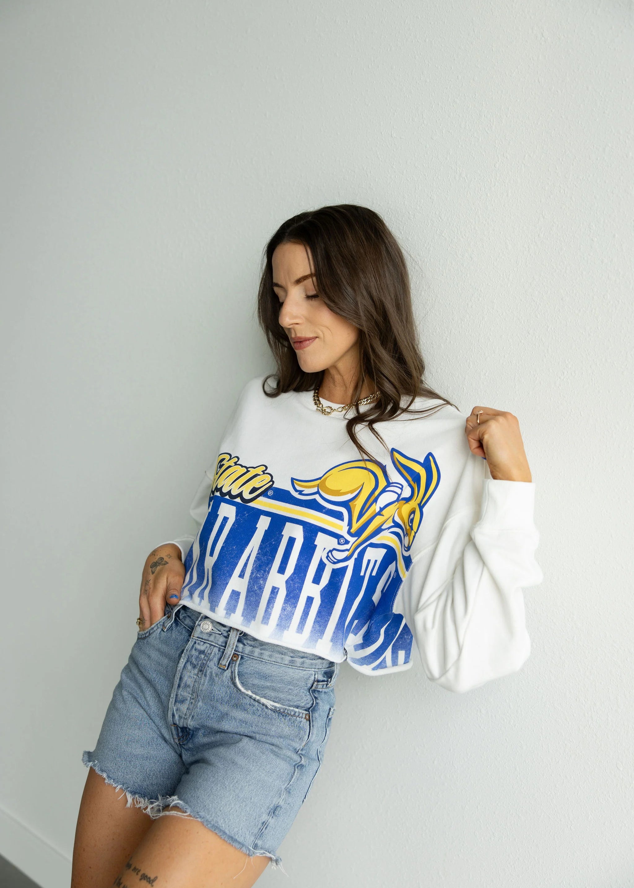 SDSU Conway Cropped Sweatshirt
