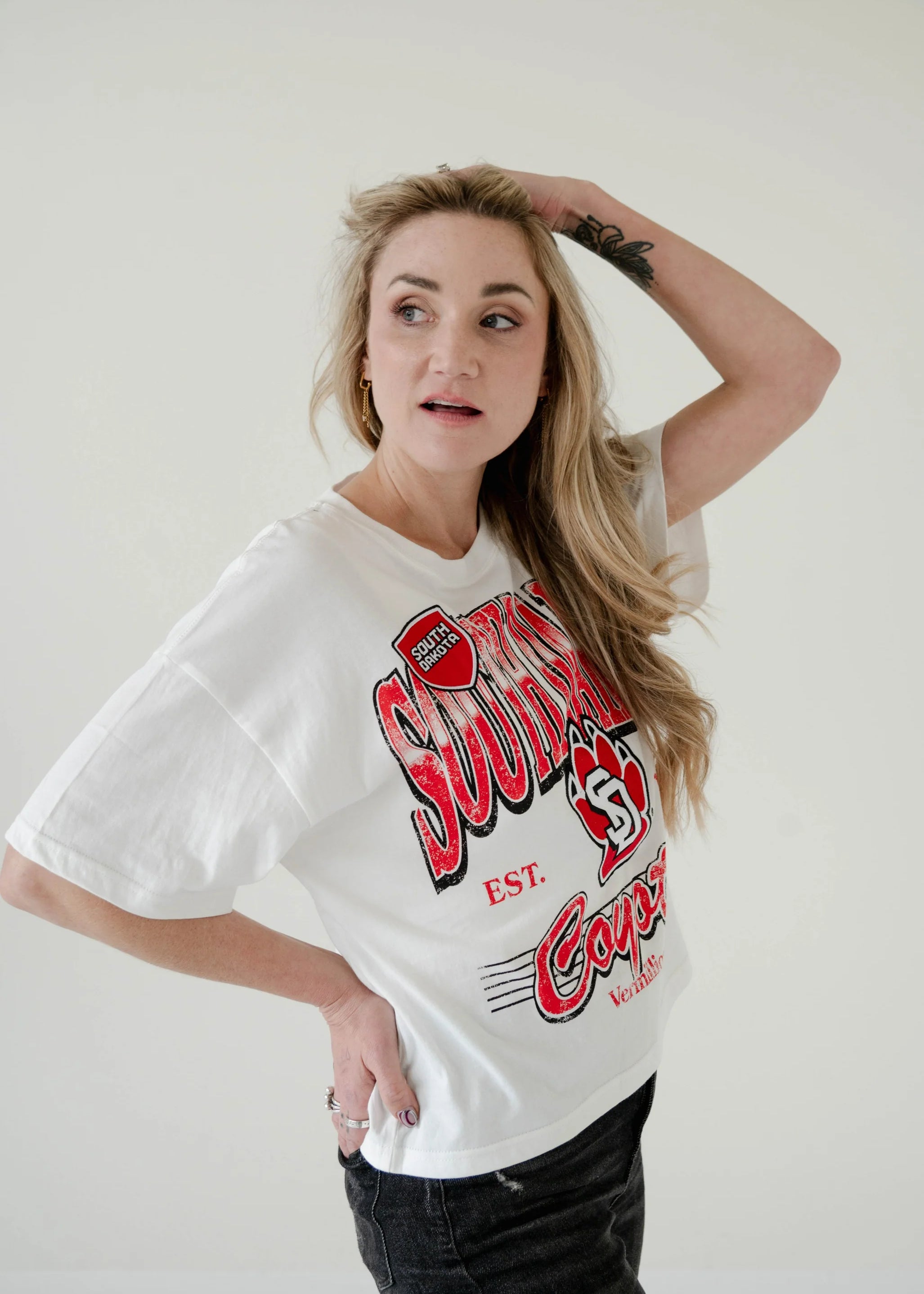 USD Maddux Semi Cropped Band Tee