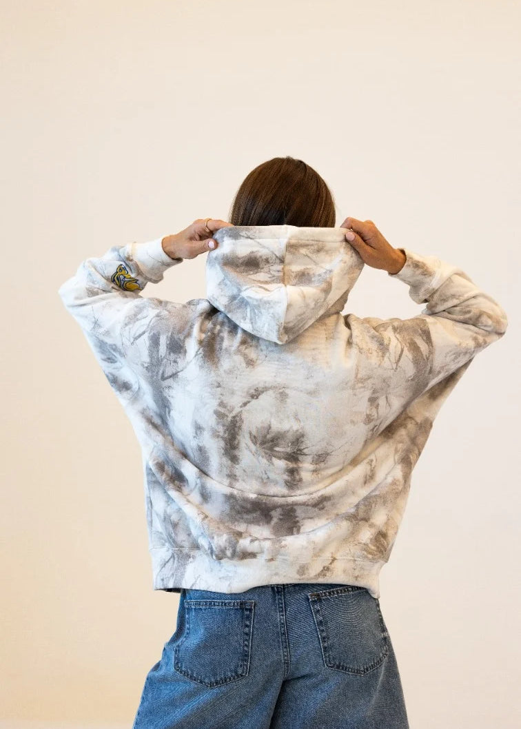 SDSU White Camo Oversized Hoodie