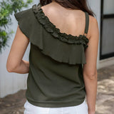 Havana One Shoulder Top (Grace & Lace)