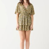 Printed Elastic Waist Mini Dress (Dex)