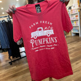 FINAL SALE ~ Farm Fresh Pumpkins Graphic Tee