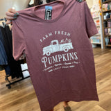 FINAL SALE ~ Farm Fresh Pumpkins Graphic Tee