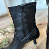 Flag Faux Leather Dress Boot