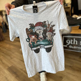 Christmas Farm Animals Graphic Tee