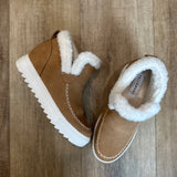 Moritz Shearling Wedge Sneaker (Yellowbox)