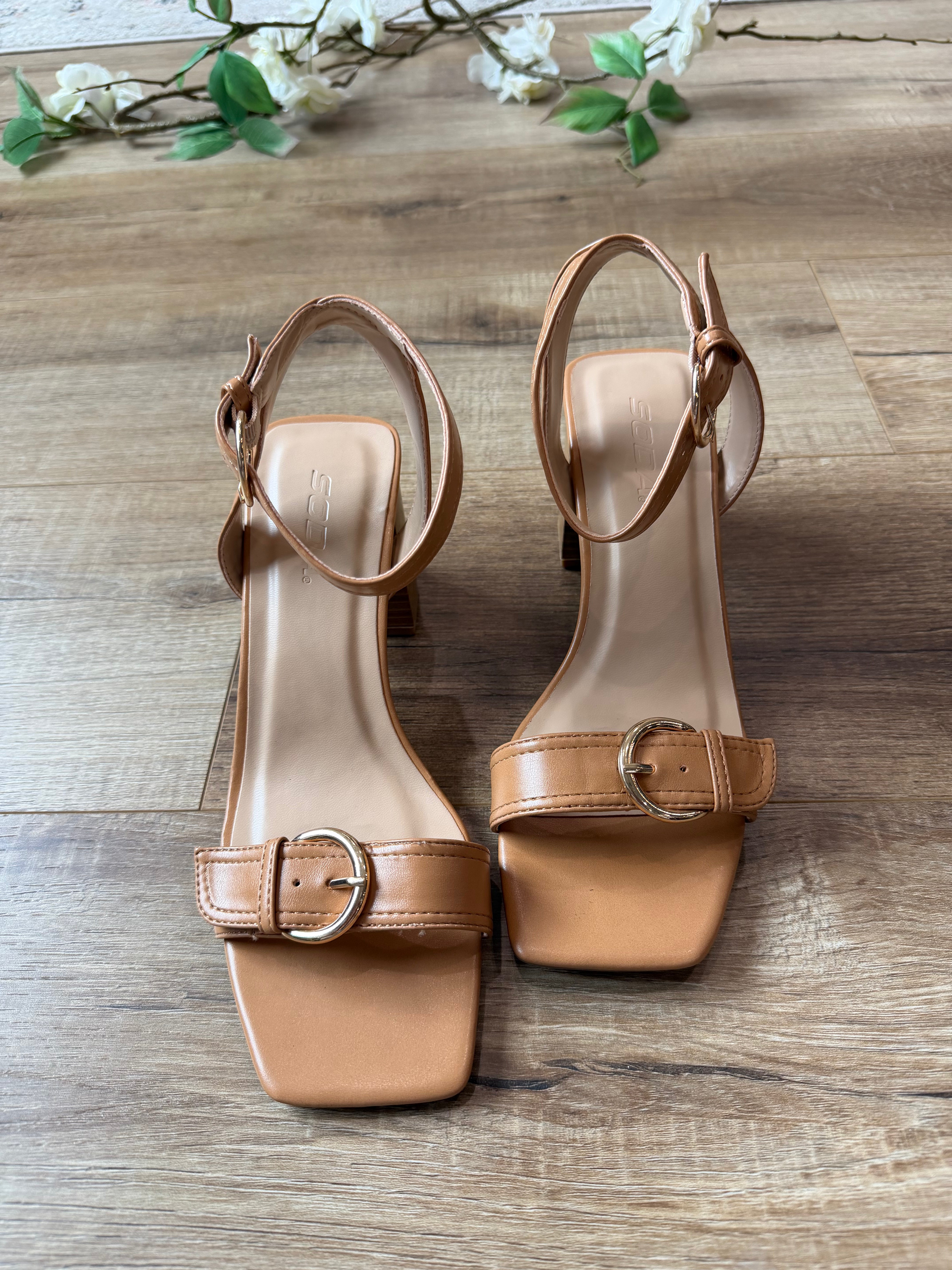 Treaty Double Buckle Dress Sandal