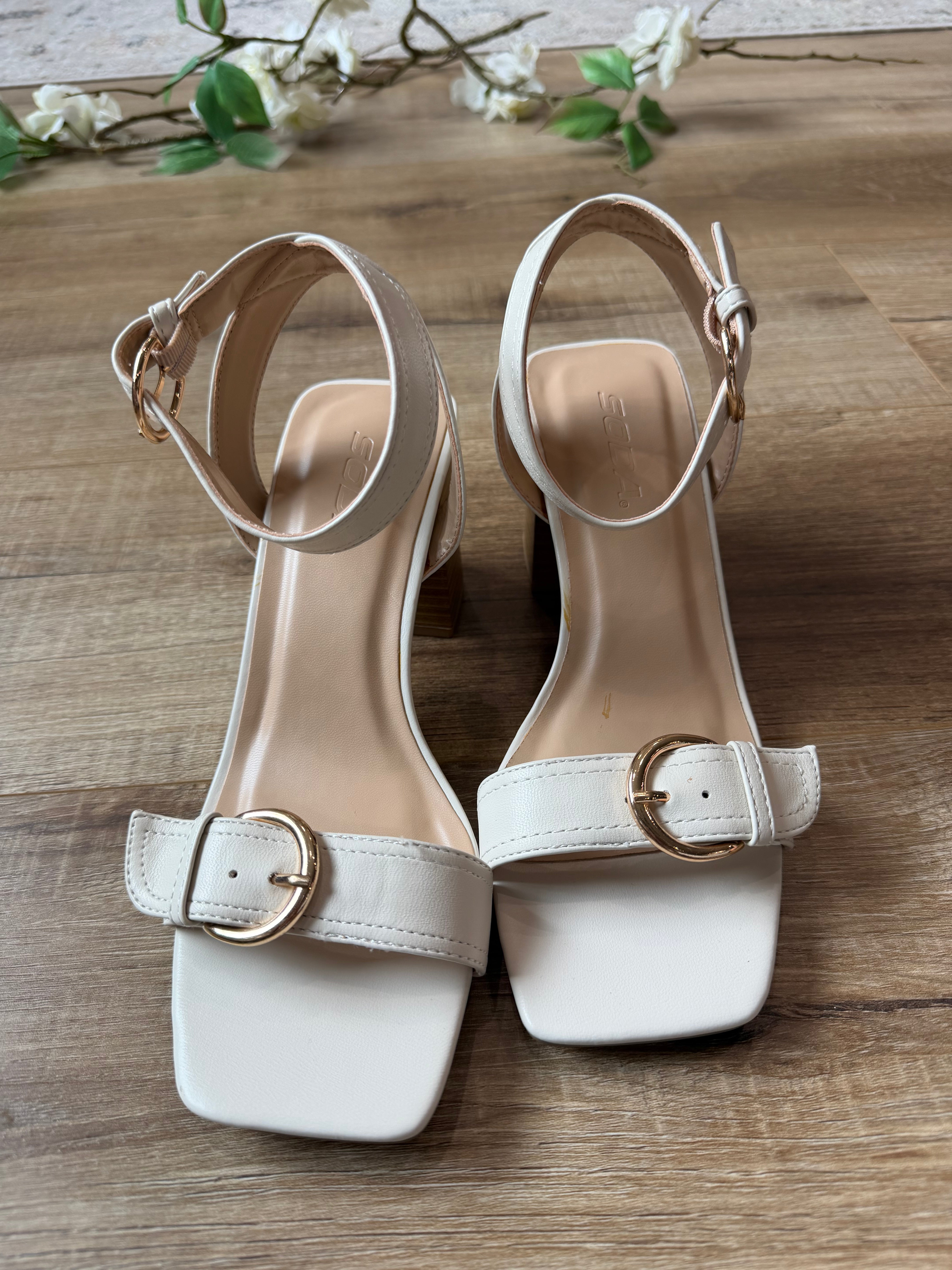 Treaty Double Buckle Dress Sandal