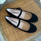 SODA "Verve" Wide Fit Ballerina Flat