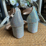 "Crete" Sparkle Dress Sandal