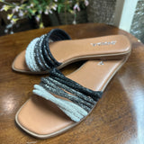 Stable Rhinestone Slide Sandal (SODA)