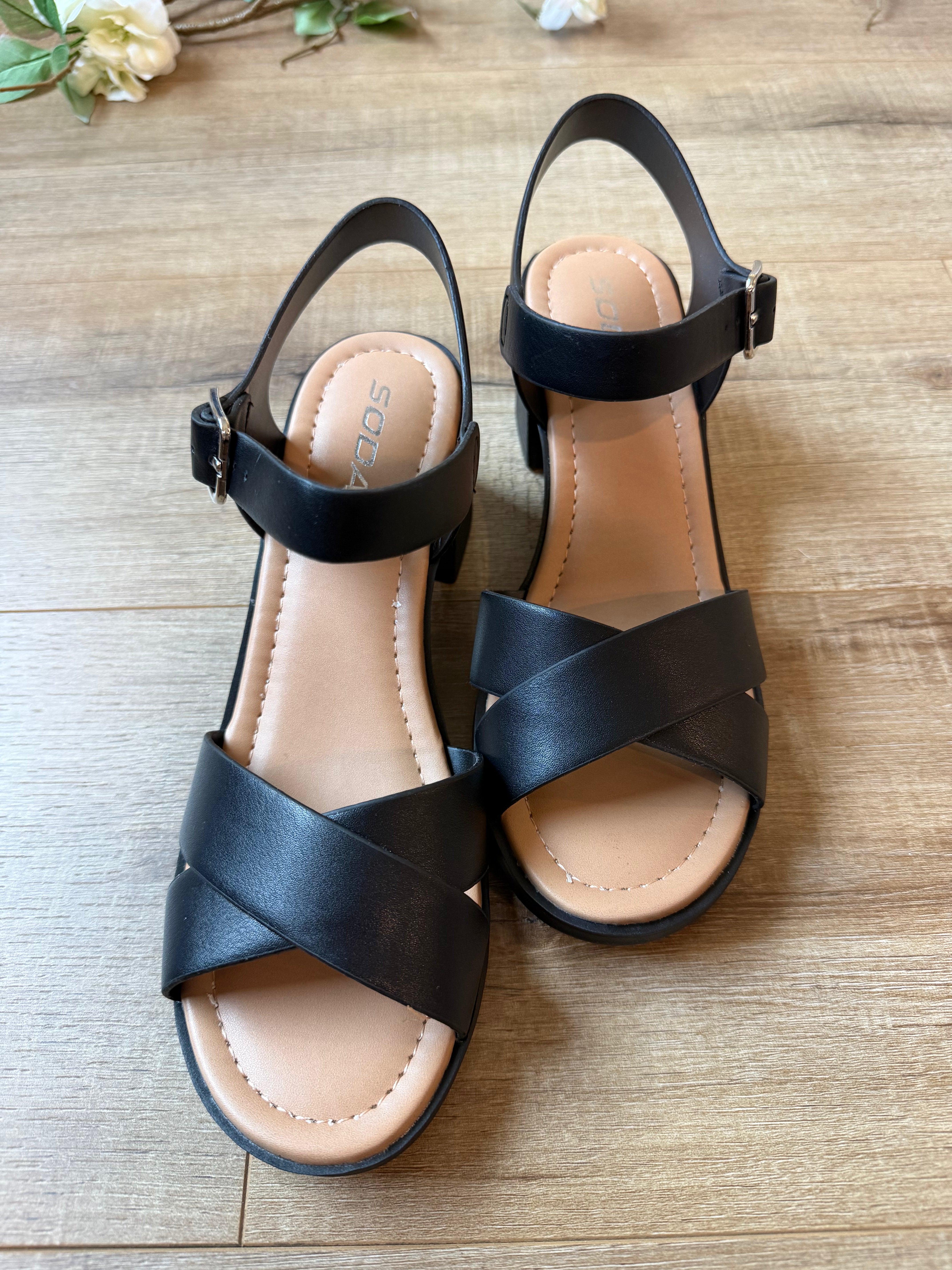 Hereby Criss Cross Dress Sandal
