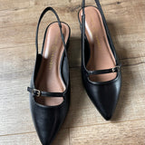 Maude Pointed Toe Slingback Heel