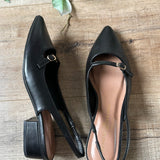Maude Pointed Toe Slingback Heel
