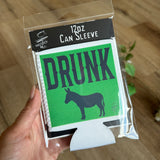 "Drunk Ass" Neoprene Koozie