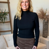 Long Sleeve Turtleneck Sweater (Liverpool)