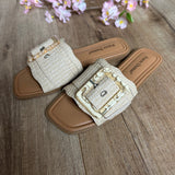 Emy Big Buckle Sandal