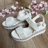 Jony Velcro Platform Sandal (MIA)