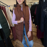 Paizley Long Vest