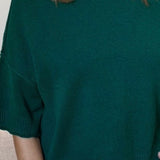 Short Sleeve Sweater Top