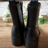 Beaver Low Heel Bootie