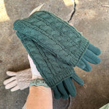 3-In-1 Cable Knit Gloves