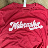 "Nebraska" Retro Graphic Tee