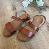 Leisure Strappy Flat Sandal