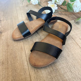 Leisure Strappy Flat Sandal