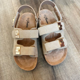 Bacon Double Buckle Sandal