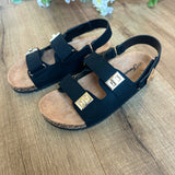 Bacon Double Buckle Sandal