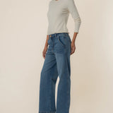Meg High Rise Wide Leg Jean (KUT)
