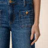 Meg High Rise Front Patch Pocket Jean (KUT)