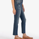 Reese High Rise Ankle Straight Jean (KUT From The Kloth)