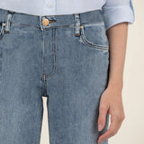 Jean High Rise Wide Leg Jean (KUT)