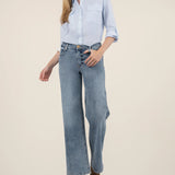 Jean High Rise Wide Leg Jean (KUT)